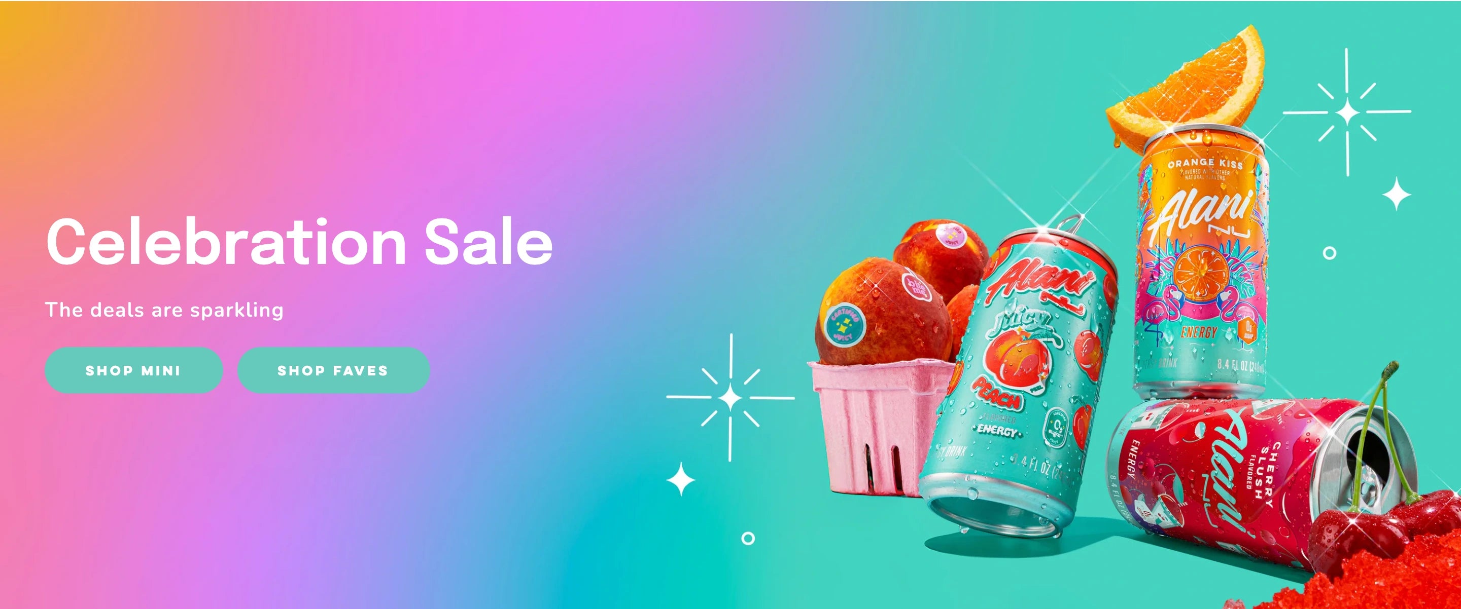 Celebration Sale. The deals are sparkling.